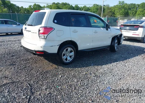 2018 Subaru Forester 2.5I from USA, damaged, VIN JF2SJAAC1JH513282
